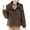 Coffee, variant on Womens Western Jackets Dressy Casual Coats for Women Short Comfy Outerwear Coats with Pockets My Orders past Orders