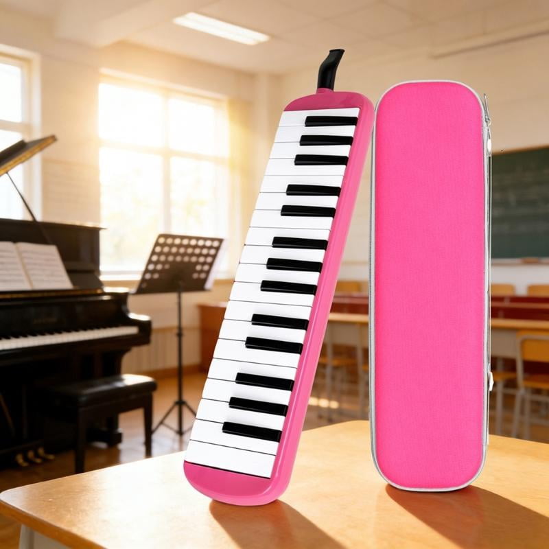 CEORPER Easy to Learn Portable Harmonica 32 Keys with Clear Notes and Comprehensive