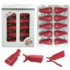Pana High Quality Nail Polish Remover Clip Cap - Red