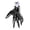 Black, variant on 20pcs Acrylic Pendants Gothic Style Skull Charms Cat Head Halloween Decorations-Black Cat (42x36mm)