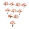 thumbnail image 2 of Dualoai 10x Miniature Trees Supplies Decor Sand Table Fake Plants Landscape Ornament 10.5 cm Height, 2 of 9