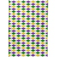 thumbnail image 2 of Coolnut Mardi Gras Tablecloth, Waterproof Washable Polyester Square Table Cover, Durable Tablecloth for Kitchen Dining Table Party Decor, 60"X 90", 2 of 7