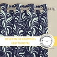 thumbnail image 6 of Vintage Floral Kitchen Curtains Window Panels, Spring Country Botanical Flowers Simple Insulated Window Treatment Curtain, Grommet Curtains for Bedroom/Living Room/Bathroom, 2 Piece 42"Wx54"L, 6 of 8