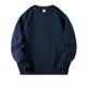 thumbnail image 2 of Blusas y camisas de manga larga con cuello redondo para niños, sudadera deportiva informal de color liso con cuello redondo y manga larga para niñas, top de poliéster, 2 of 5