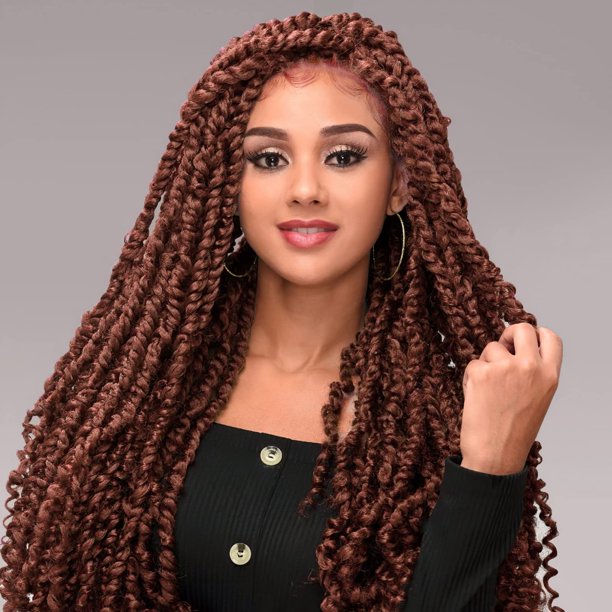 Bileaf Passion Twist Hair 8 Paquetes De Pelo De Ganchillo Pretrenzado Passion Twist De 14 Pulgadas, Pelo De Ganchillo Passion Twists Boho Passion Twists Pelo Preenrollado Sintético Passion Twist Croch