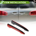 thumbnail image 2 of Unique Bargains Rear Trunk Door Tailgate Handle Cover for BMW Mini Cooper F54 Clubman 2014+ Black,Red Decoration Accessories 2 Pcs, 2 of 6