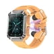 thumbnail image 1 of Reloj Smartwatch T93 Fralugio Mp3 Con Audífonos Tws 4gb Rom Naranja Fralugio Sport, 1 of 4