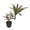 Red edged banana, variant on Lynono Co.,Ltd Fascinating Realistic Juncus Bamboos Faux Greeneries Potted Plant For Indoor Decors
