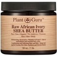 thumbnail image 1 of Manteca de karité Plant Guru, cruda, africana, 100% pura, 480 ml, color marfil, 1 of 9