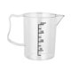 thumbnail image 1 of Vaso medidor grueso, recipiente para líquidos transparente con en forma de V, cilindro graduado, utensilios de cocina para hornear café, 1 of 9