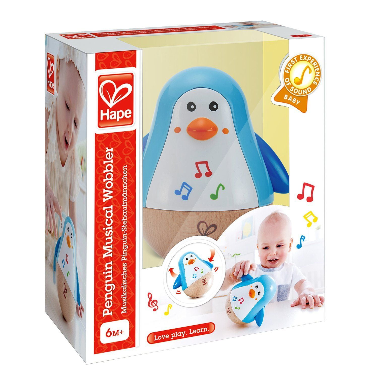 hape wobbling melody penguin