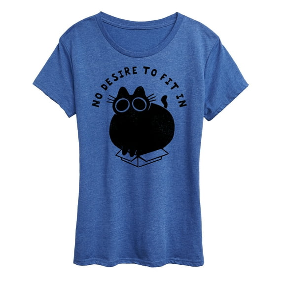 Instant Message - Cat Lovers - Answer To No One - Women's Short Sleeve Graphic T-Shirt