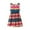 Multicolor, variant on Ahuyic Little Girl Dresses,Summer Casual Dresses for Kids,Fashion Girls' Summer New Short Sleeve Ruffled Round-Neck Printed Dress Dress Sweet Tank Top Dress