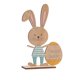 thumbnail image 2 of Decoraciones de Pascua, decoraciones estereoscópicas de Pascua, decoraciones de mesa con conejos y huevos con patrones de madera, decoraciones de Pascua felices, adecuadas para decoraciones de fiesta, 2 of 6