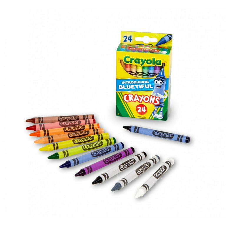 CrayolaNew Bluetiful Crayola Crayon Box, Walmart Exclusive, Gift