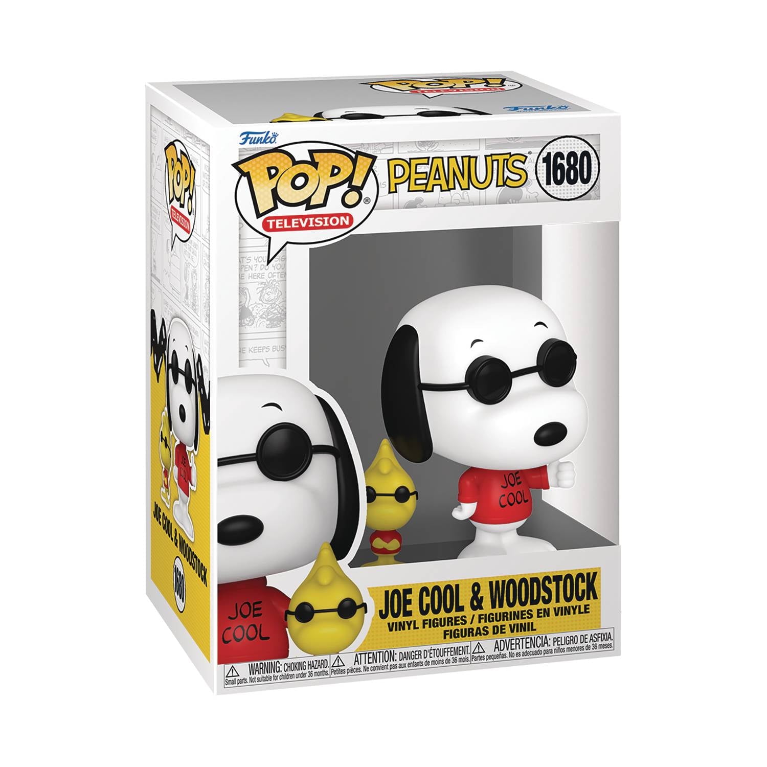 POP&Buddy: Peanuts S7- Joe Cool w/Wdstk