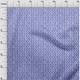 thumbnail image 3 of oneOone Viscose Chiffon Medium Purple Fabric Chevron Sewing Material Print Fabric By The Yard 42 Inch Wide, 3 of 4