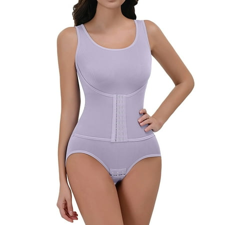 Youmylove Bodysuits For Women Tummy Control Shapewear Thong Full Bust Body Shaper Slimming Womens Bodysuit Tank Tops Triangle Shapewear Going Out Tops One Piece Body Suit Tops