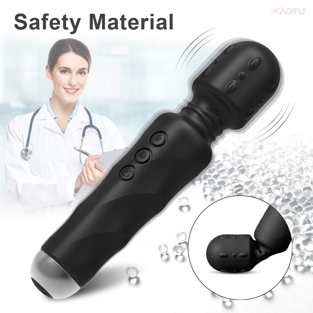 Vibromasseur Baguette En Silicone Rechargeable - Stimulateur Clitoridien Et Corporel, Neuf