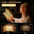 thumbnail image 5 of Gritin 19 LED Rechargeable Book Light for Reading in Bed with Memory Function- Eye Caring 3 Color Temperatures,Stepless Dimming Brightness,80 Hrs Runt, 5 of 5