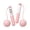 Pink White, variant on Fitness Skipping Rope with Counter Electronic Counting Jumping Rope Weighted Jump Rope Home Workout Equipment