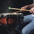 thumbnail image 3 of 2 Pairs Percussion Mute Tip Silicone Drumstick Tip Drum Percussion Cap Instrument Accessory, 3 of 9