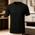 thumbnail image 2 of XuJwPNcy Mens T-Shirts Classic Fit Summer Short Sleeve Tops Breathable Crew Neck Shirts for Beach Vacation Big and Tall, 2 of 5