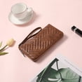 thumbnail image 5 of GAEKEAO Womens Wallet RFID Blocking Leather Large Capacity Long Purse Card Clutch Wristlet, 5 of 6