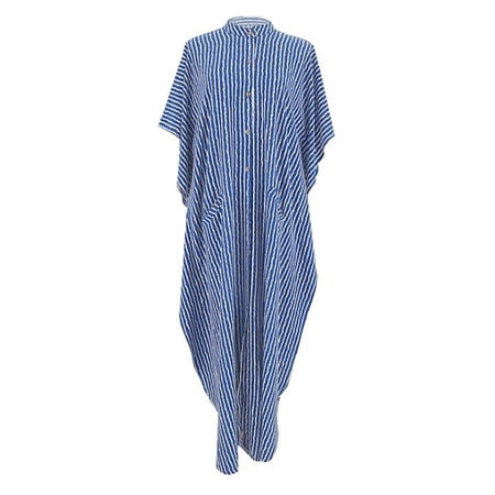 Celivon Womens Swimsuit Cover Up Beach Cover-Ups Striped Bikini Plus Size Dresses Button Up Online