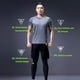 thumbnail image 4 of Conjunto deportivo multiusos para hombre, 5 piezas, para exteriores, ajustado, informal, para gimnasio, correr, 4 of 5