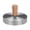 WOOD1, variant on Lynono Co.,Ltd Practical Burger Patty Press Maker Stylish Nonrust Steel Hamburger Patty Maker Round Shape Burger Press Burger Mould