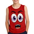 thumbnail image 1 of Niños Pequeños Camisola sin Mangas Gradiente Suave Impresión Moda Lindo Fondo para Niños 3-15 Años, 1 of 8