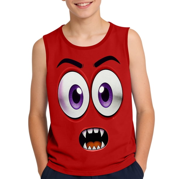 Niños Pequeños Camisola sin Mangas Gradiente Suave Impresión Moda Lindo Fondo para Niños 3-15 Años