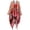Red, variant on Tejiojio Jackets Clearance Women Winter Knitted Cute Capes Shawl Cardigans Sweater Coat