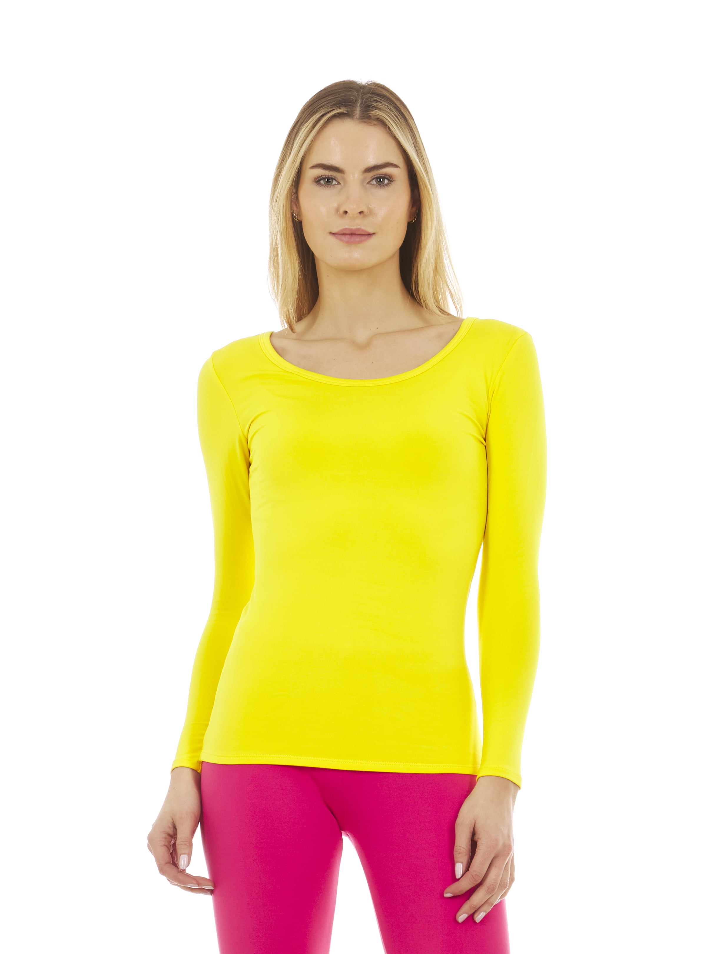 scoop neck thermal top