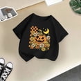 thumbnail image 5 of CAUYDY Kids Girls Halloween T-Shirts Tee, Short Sleeve Cute Pumpkin Ghost Daisy Print Crew Neck Fall Casual Tops for Kids Sizes 9-10 Years, 5 of 5