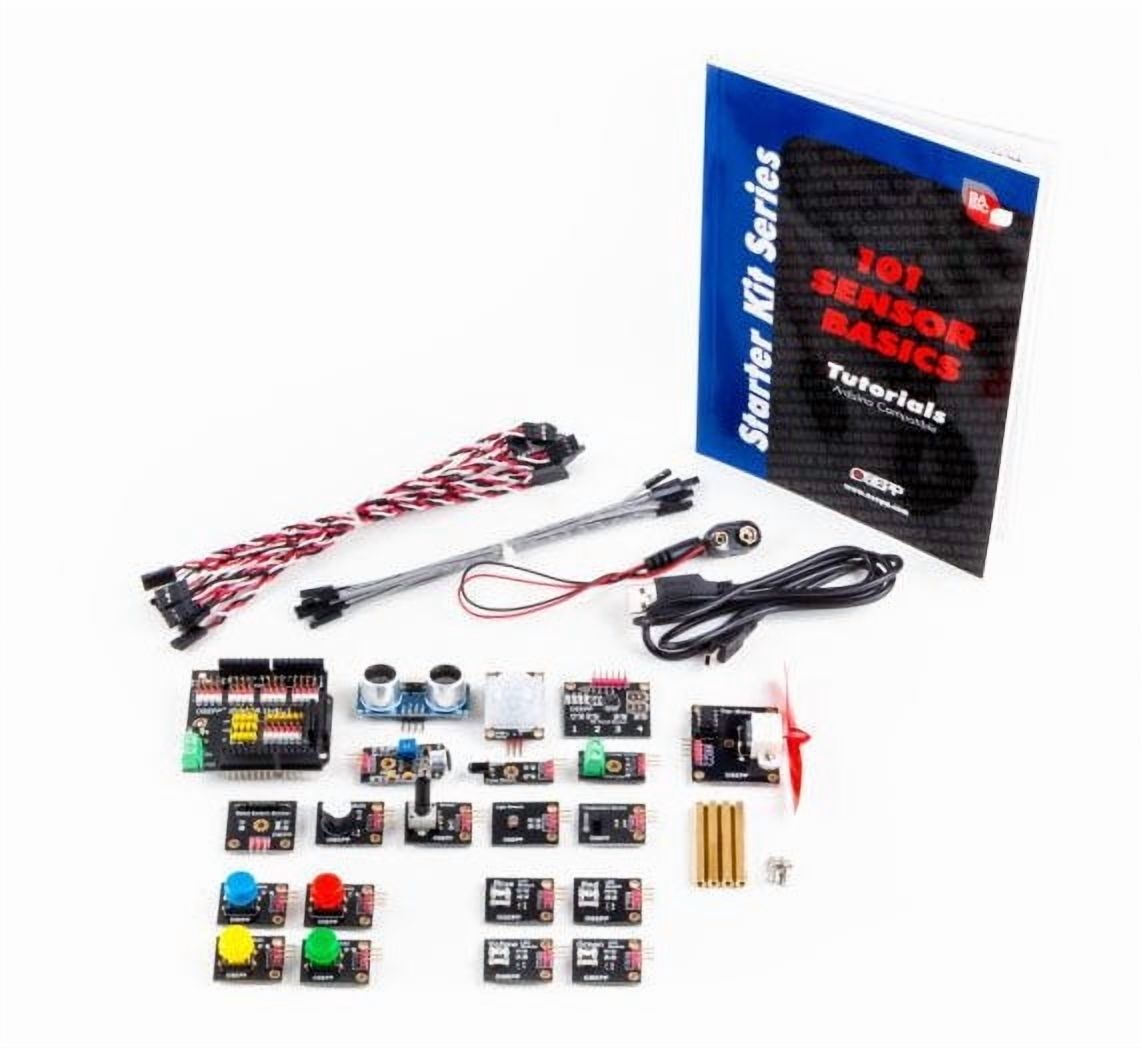 SENS-01 - OSEPP 101 SENSOR STARTER KIT ARDUINO COMPATIBLE ASSORTMENT