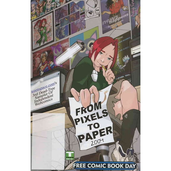 From Pixels to Paper FCBD #2004 VF ; Keenspot Comic Book