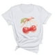 thumbnail image 1 of Blusas de Manga Corta para las Mujeres Divertida Impresión Cuello Redondo Camiseta Vintage, Blusas de Primavera para las Mujeres, 1 of 9
