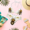 thumbnail image 6 of Starry Bees in the Sky Women's Swimsuit Bikini Set, Detachable Sponge, Adjustable Strap, 2-Pack, Swim Suits, 6 of 6