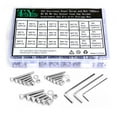 thumbnail image 2 of MasteelfCA 1080 Pcs Kit de Vis et Écrou en Acier Inoxydable 304 avec Boîte de Rangement, 2 of 8