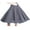 Gray, variant on Womens High Waist Tulle Skirt Elastic Mesh Princess Wedding Dance Pleated Maxi Length Skirt