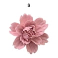 thumbnail image 4 of Cateissary Flores de cerámica para colgar en la pared de flores, pegatinas artesanales pastorales para el hogar, TV, Hotel, tienda de negocios, Decoración del hogar Rosado Pequeña, 4 of 6