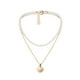 thumbnail image 2 of Collar para mujer, joyería para mujer, joyería para mujer, collar vintage de metal multicapa, collar de múltiples capas con inicio, joyería para mujer, collar de perlas, 2 of 5