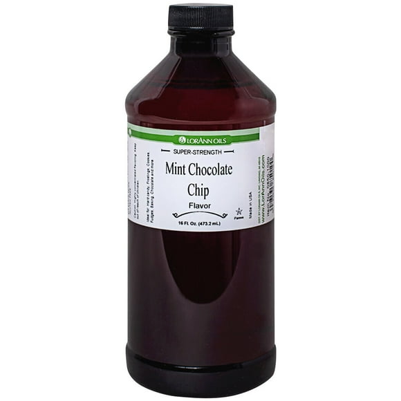 LorAnn Oils 16 oz. Mint Chocolate Chip Super Strength Flavor