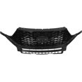 thumbnail image 2 of LABLT Front Bumper Hood Grille Upper Glossy Black Frame Honeycomb Style Replacement for Explorer ST 2020-2022, 2 of 7