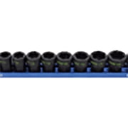 VIM Tools 10 PC. 3/8'' X 17MM DUAL DRIVE IMPACT HEXTRACTOR SOCKET SET