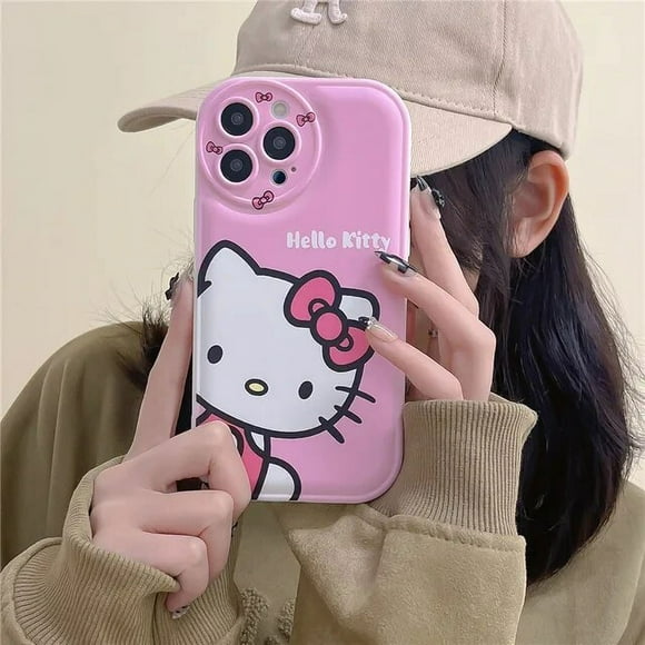 Sanrio Hello Kitty Kuromi My Melody Cinnamoroll Rose Apple 14promax Étui de Téléphone IPhone 13 pro Réseau Rouge 12 8plus Fleur 11 ZR