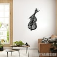 thumbnail image 2 of Craftnamesign Custom Violin Metal Wall Art LED Light, Custom Violin Player Name Sign, 2 of 5