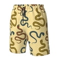 thumbnail image 5 of Naloa Various Snake Men's Beach Shorts, Surfing shorts, Swim trunks, Quick Dry Swim Trunks for Surfing Beach Fun - Large, 5 of 9